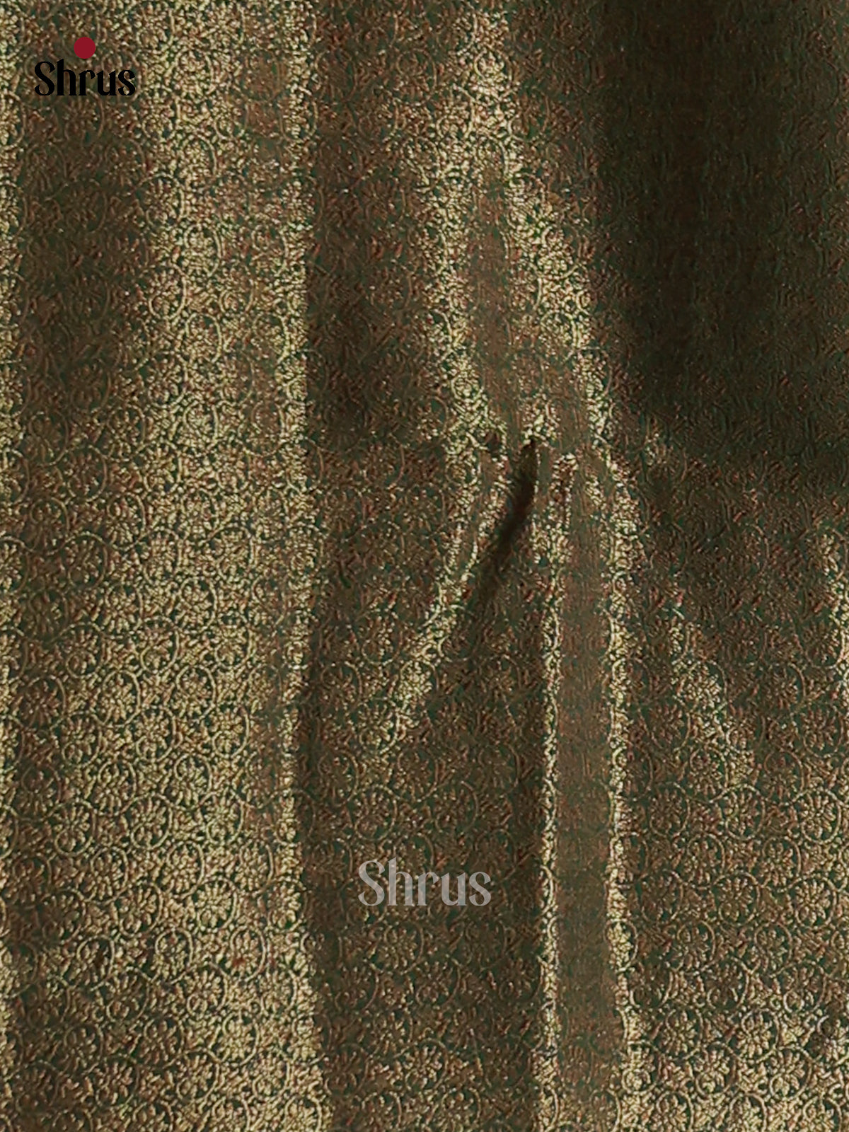 Mustard & Green - Semi Jute Saree - Shop on Shrus.com