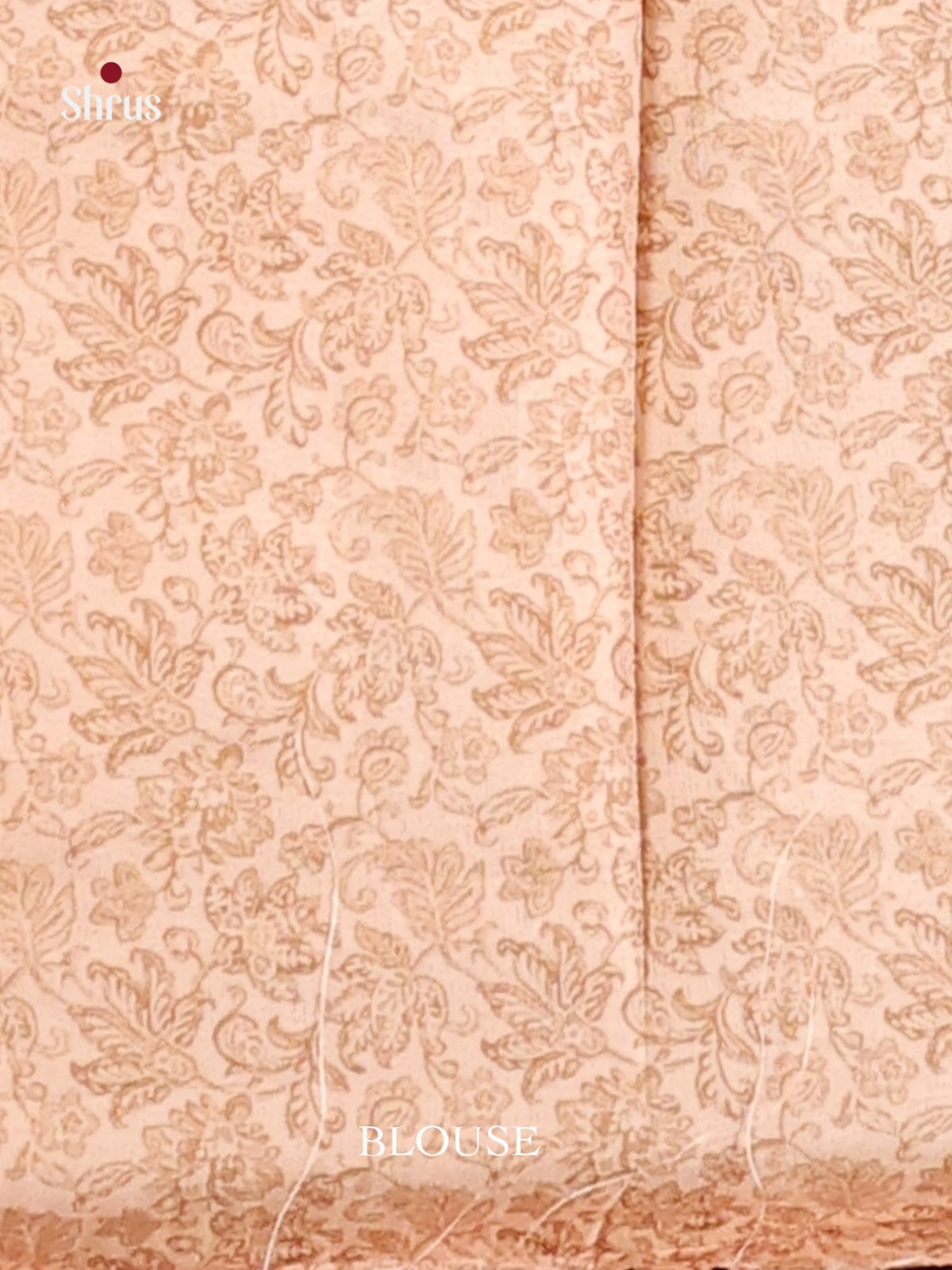 Peach - Champa semitussar Saree - Shop on Shrus.com