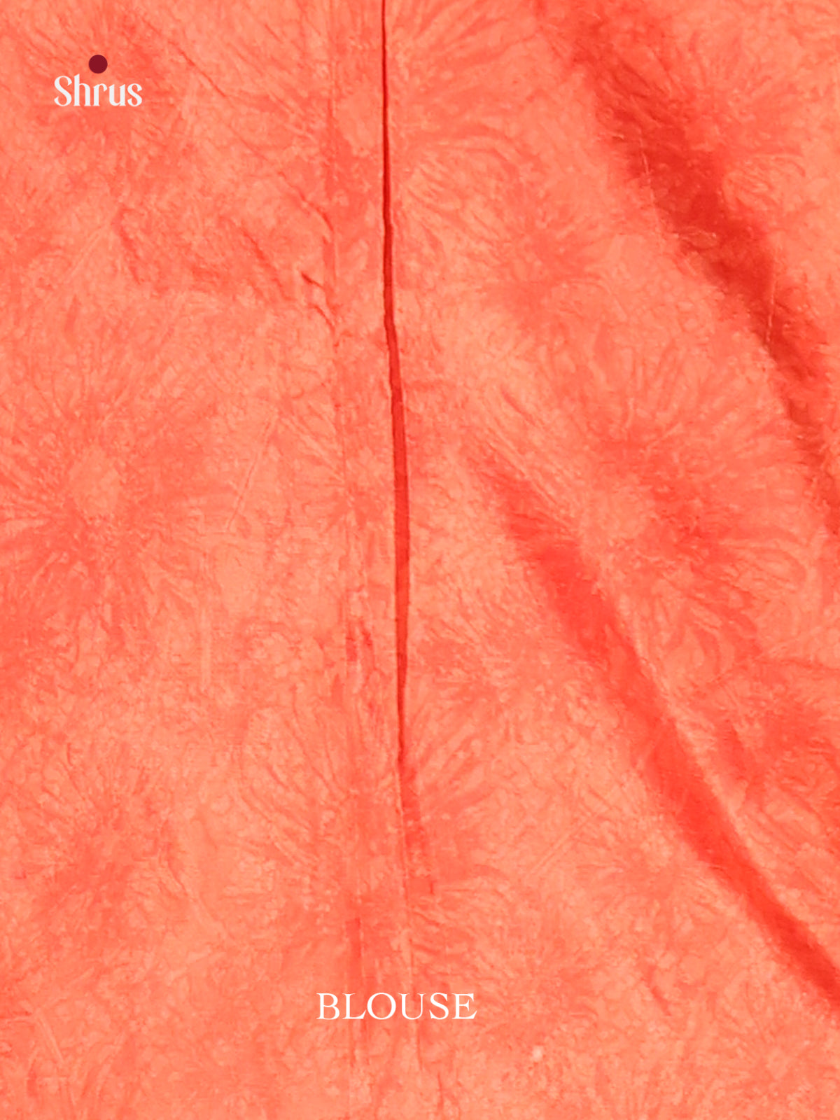 Orange & Pink - Semi Tussar Saree - Shop on Shrus.com