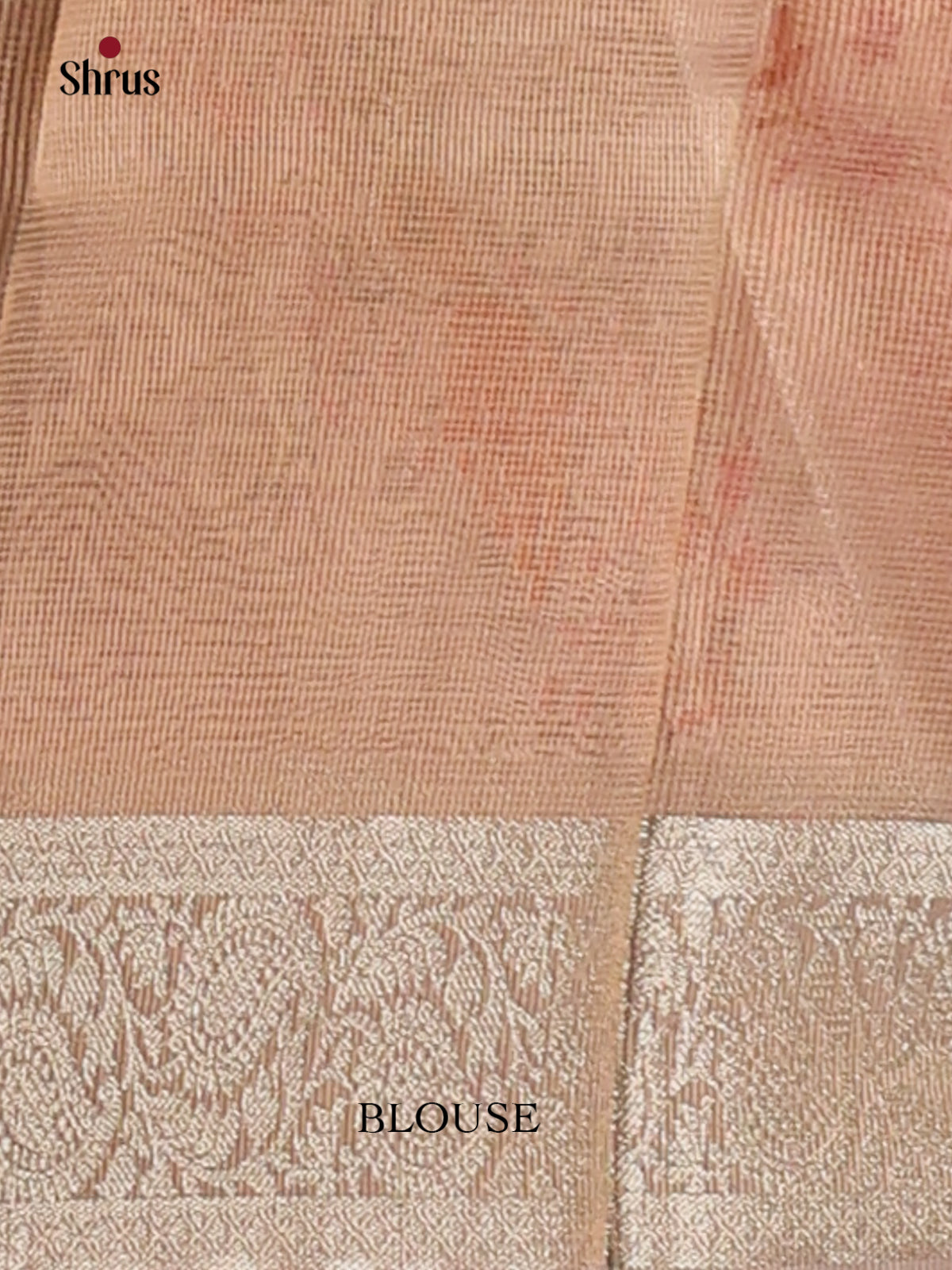 Pink - Semi Tissue Saree - Shop on Shrus.com