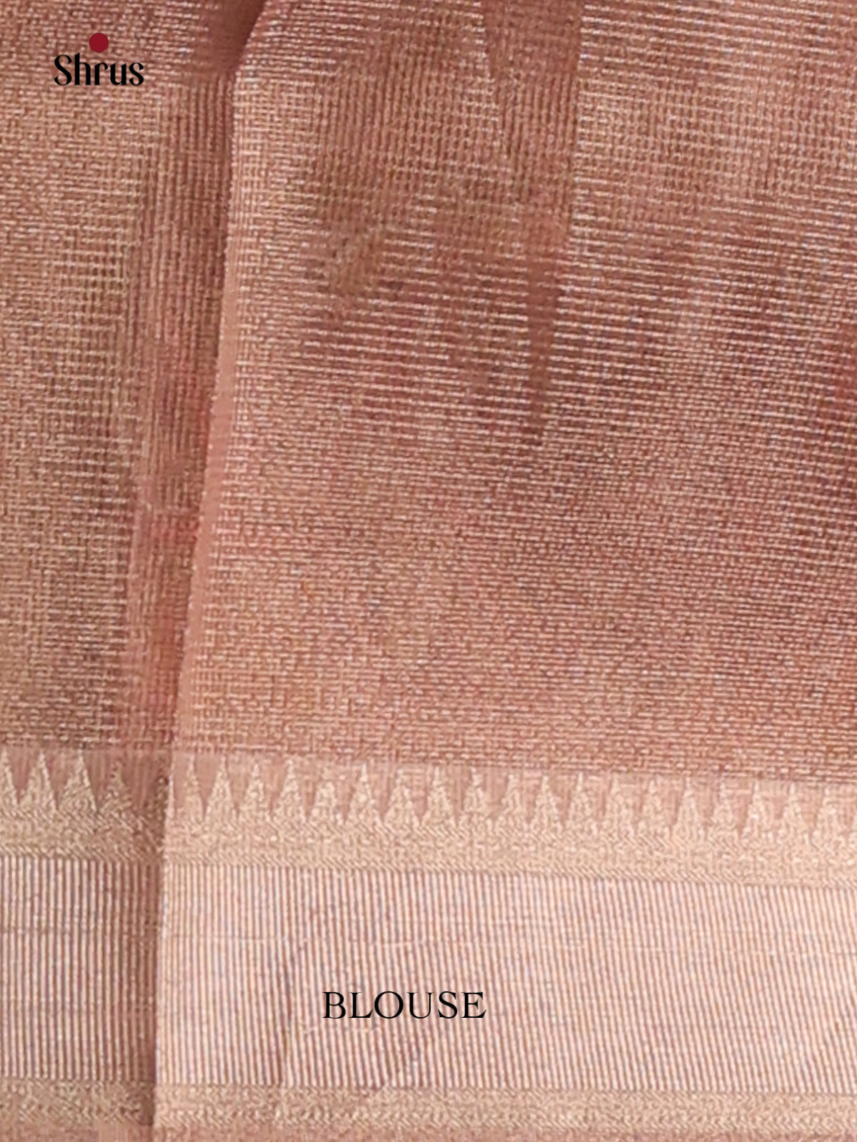 Pink - Semi Tissue Saree - Shop on Shrus.com