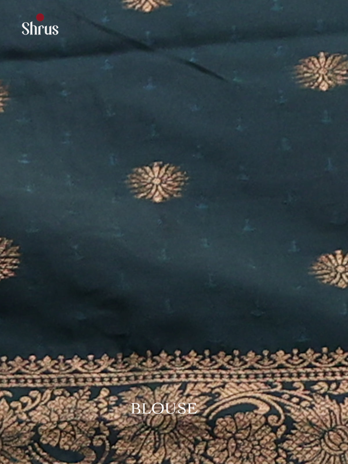 Jamun & Blue - Semi Softsilk Saree - Shop on Shrus.com