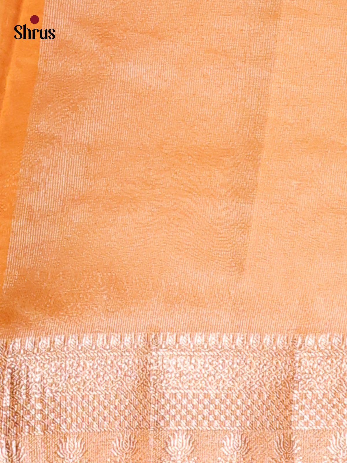 Pink & Orange - North Silk Cotton Saree - Shop on Shrus.com