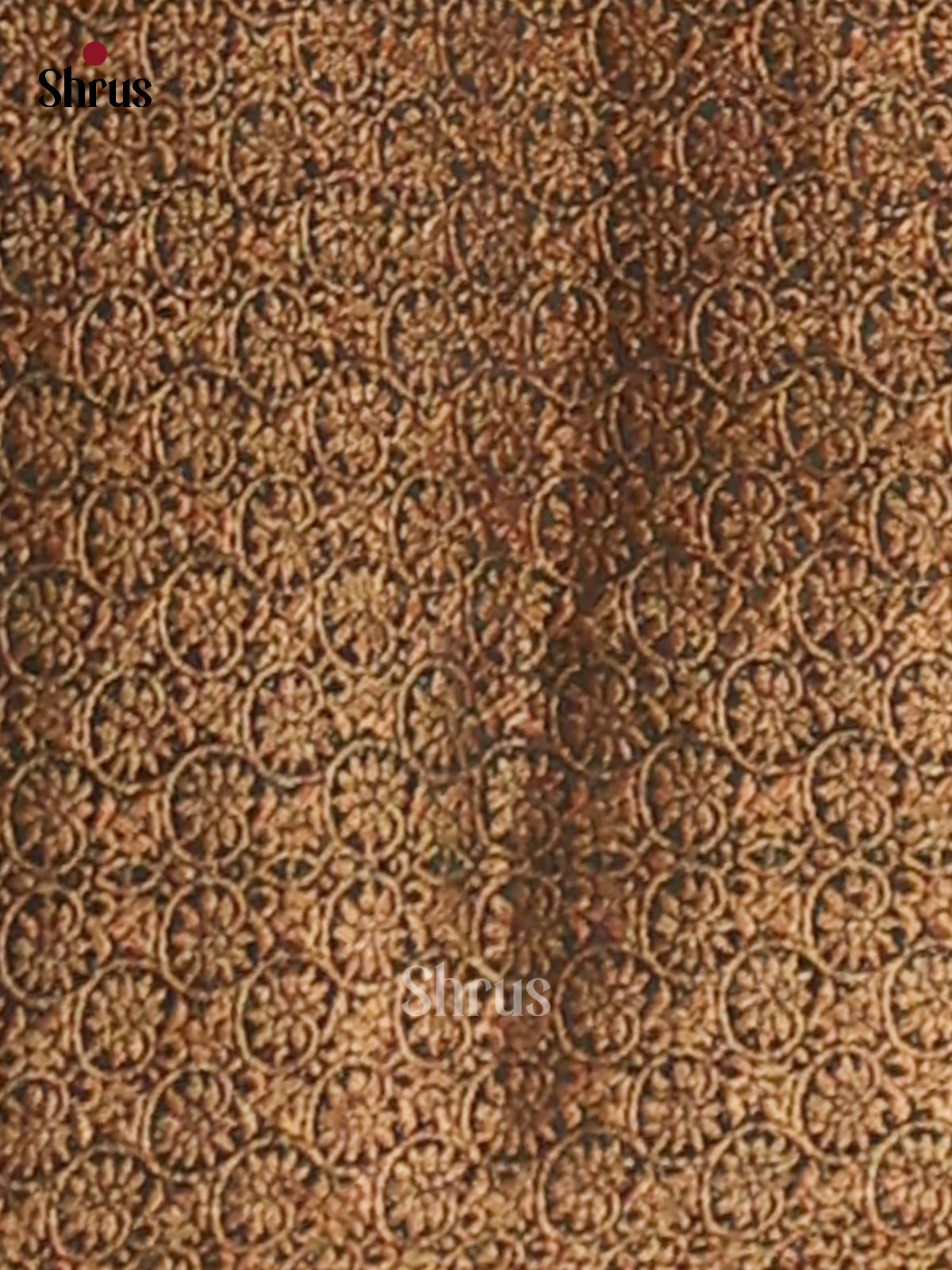 Black - Semi Linen print  Saree - Shop on Shrus.com