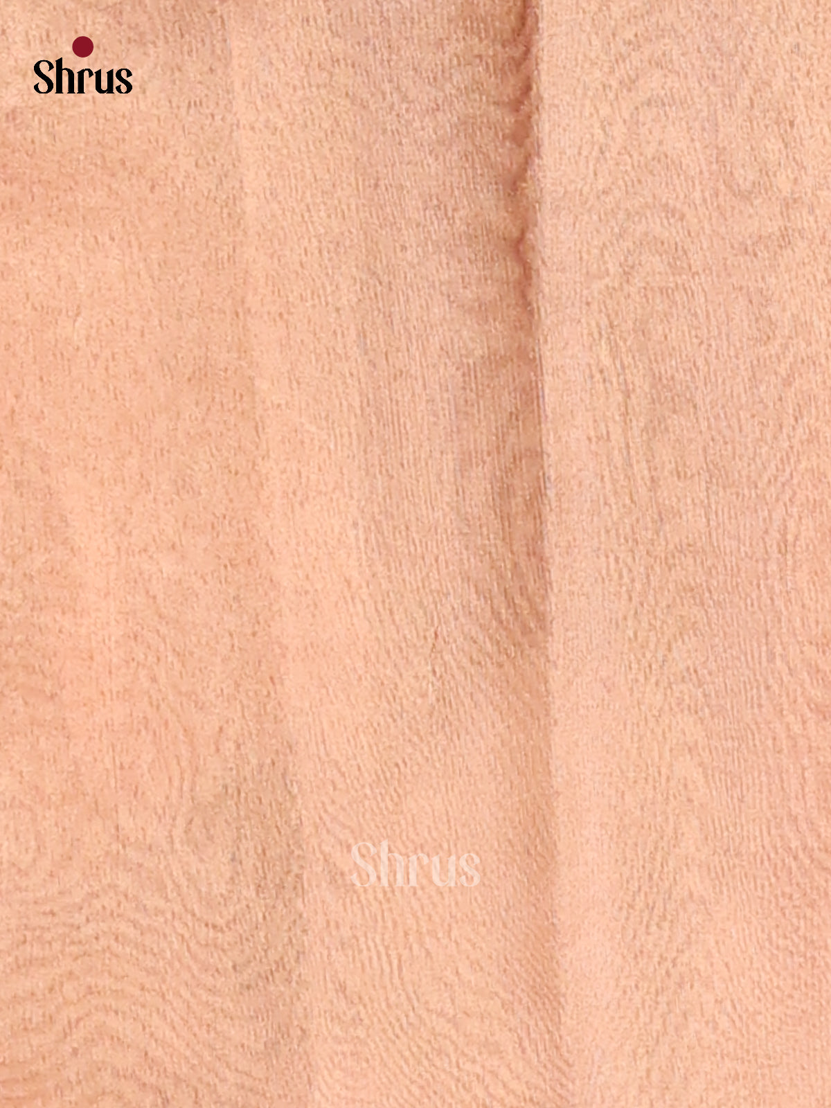 Peachish Pink- Bamboo silk Saree - Shop on Shrus.com