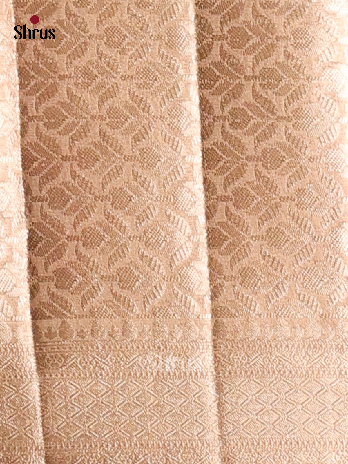 Dusty Pink - Bamboo silk Saree - Shop on Shrus.com