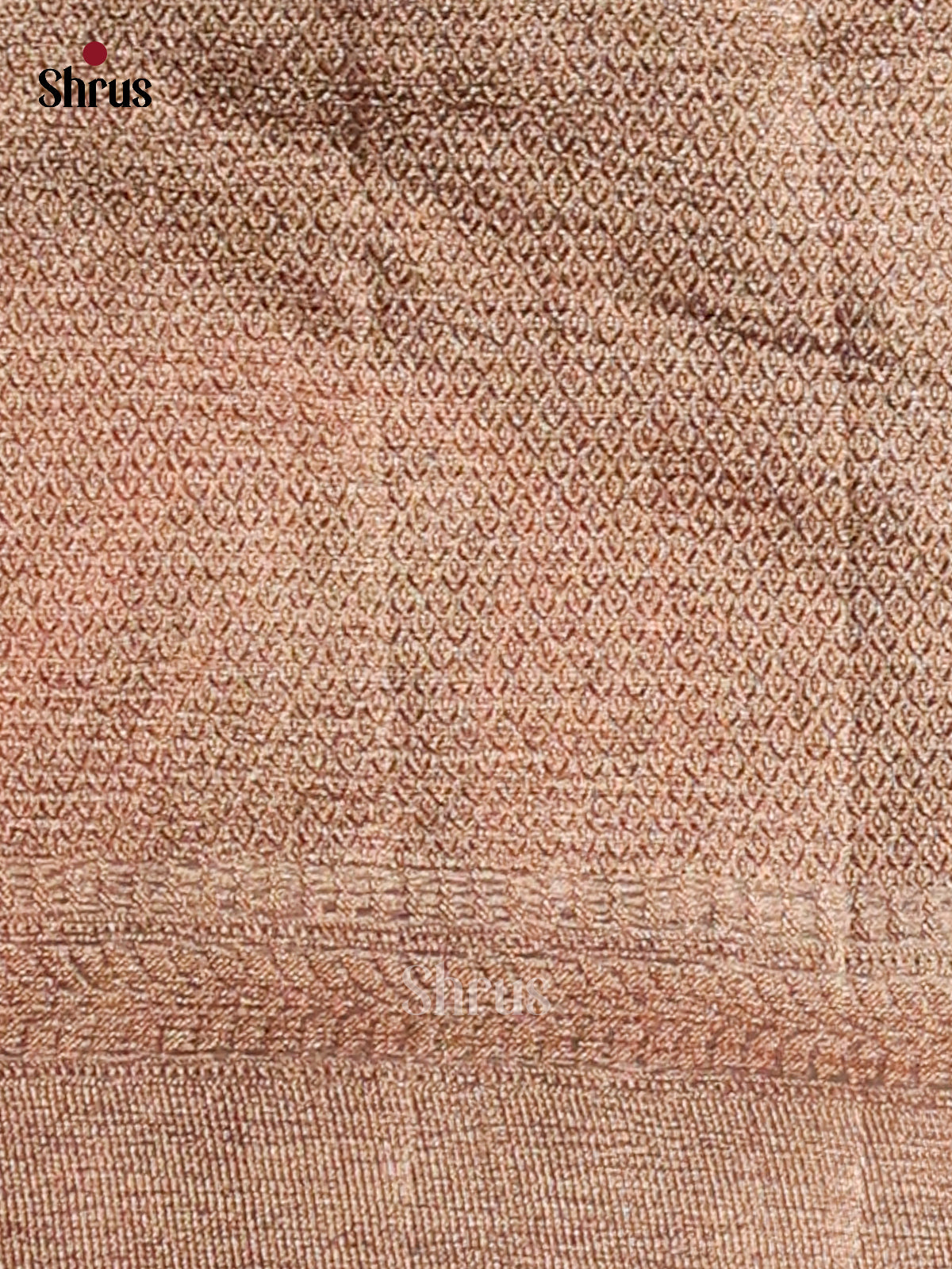 Blue - Bamboo silk Saree - Shop on Shrus.com