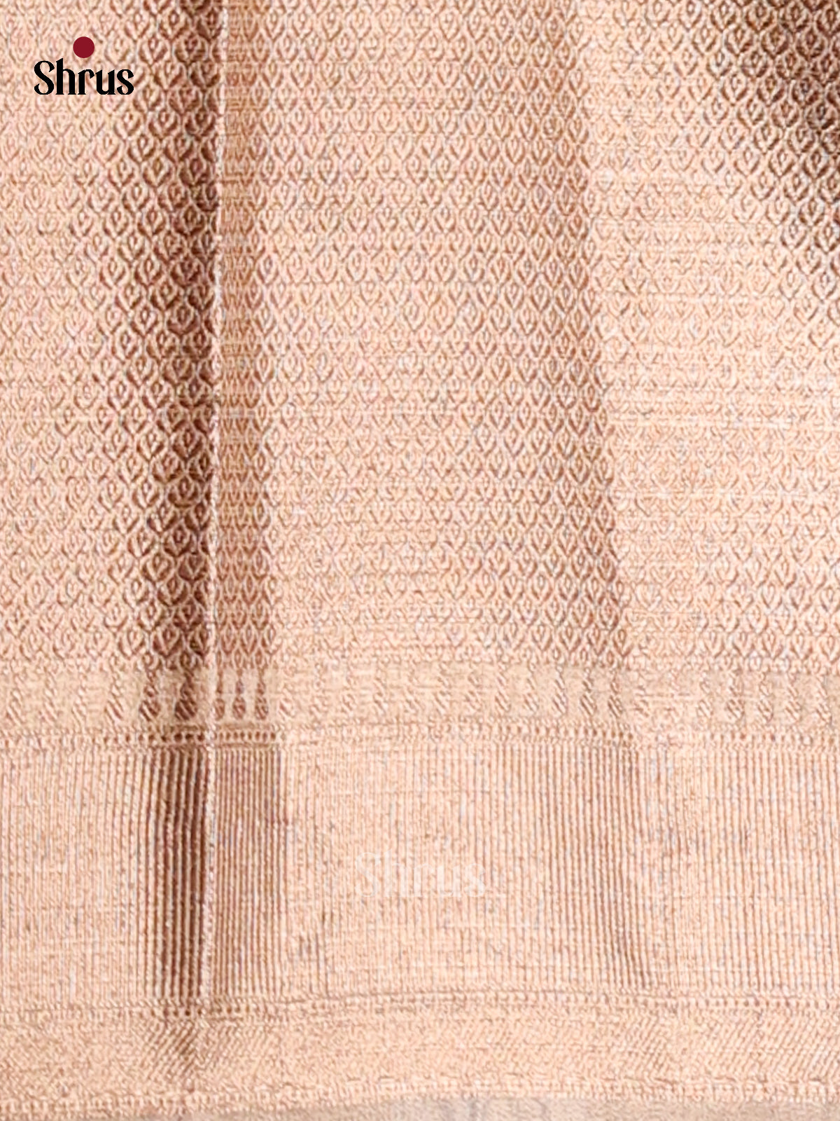 Grey- Bamboo silk Saree - Shop on Shrus.com