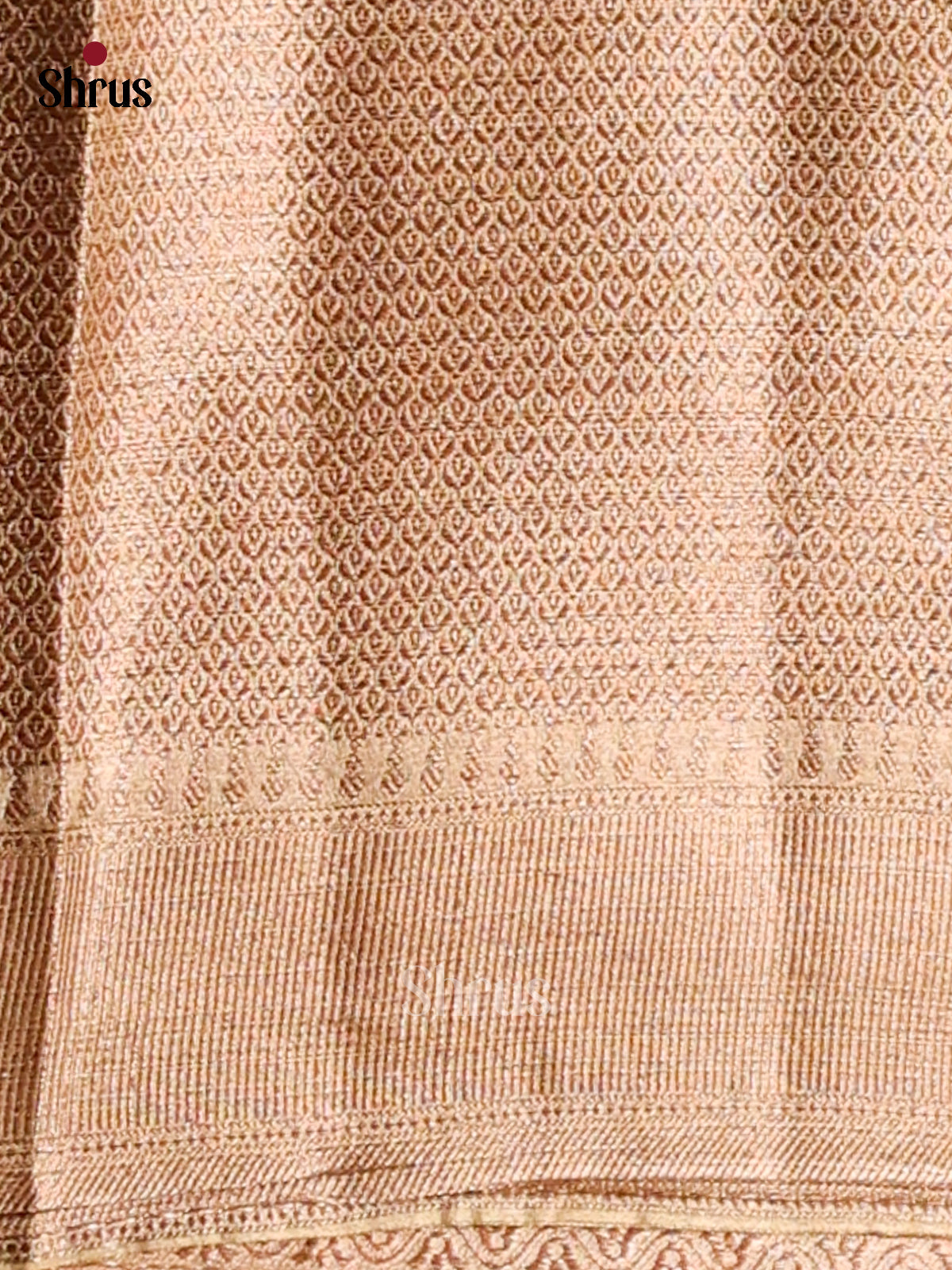 Elachi Green- Bamboo silk Saree - Shop on Shrus.com