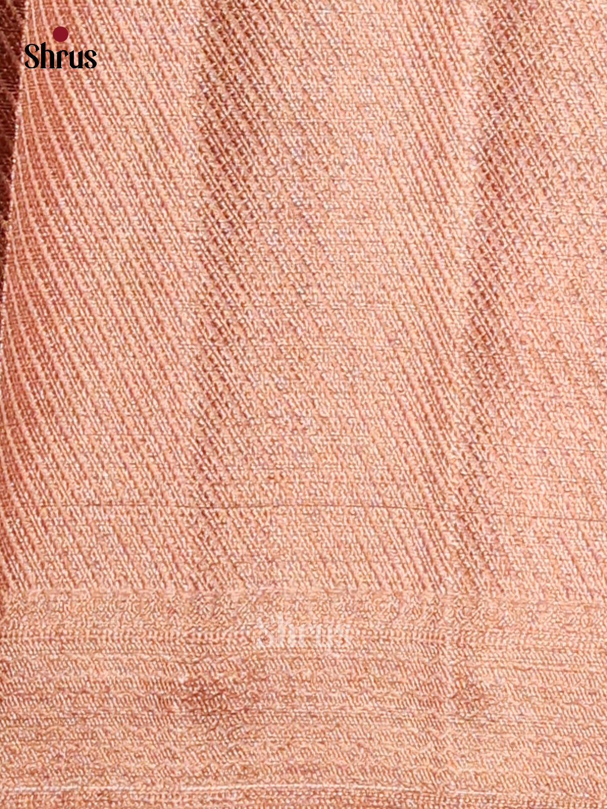 Red - Bamboo silk Saree - Shop on Shrus.com