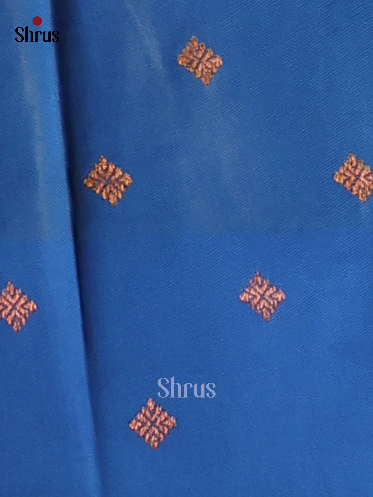 Green  & Blue - Semi Softsilk Saree - Shop on Shrus.com