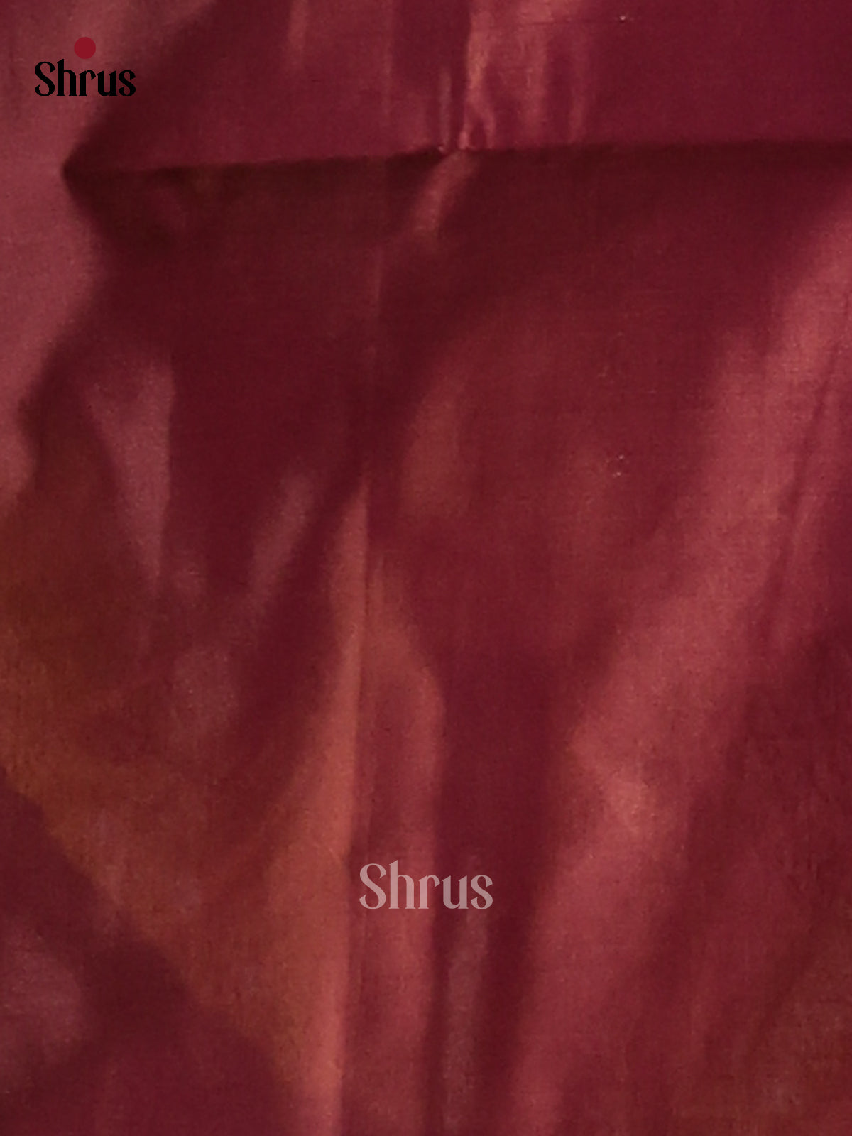 Maroon - Semi Softsilk Saree - Shop on Shrus.com