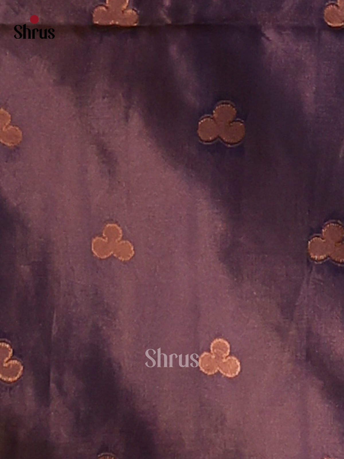 Dark Lavender - Semi Softsilk Saree - Shop on Shrus.com