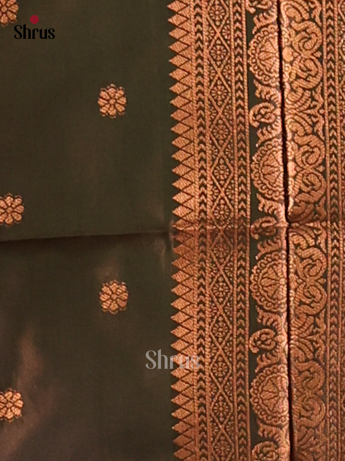 DFS05070 - Semi Softsilk Saree - Shop on Shrus.com