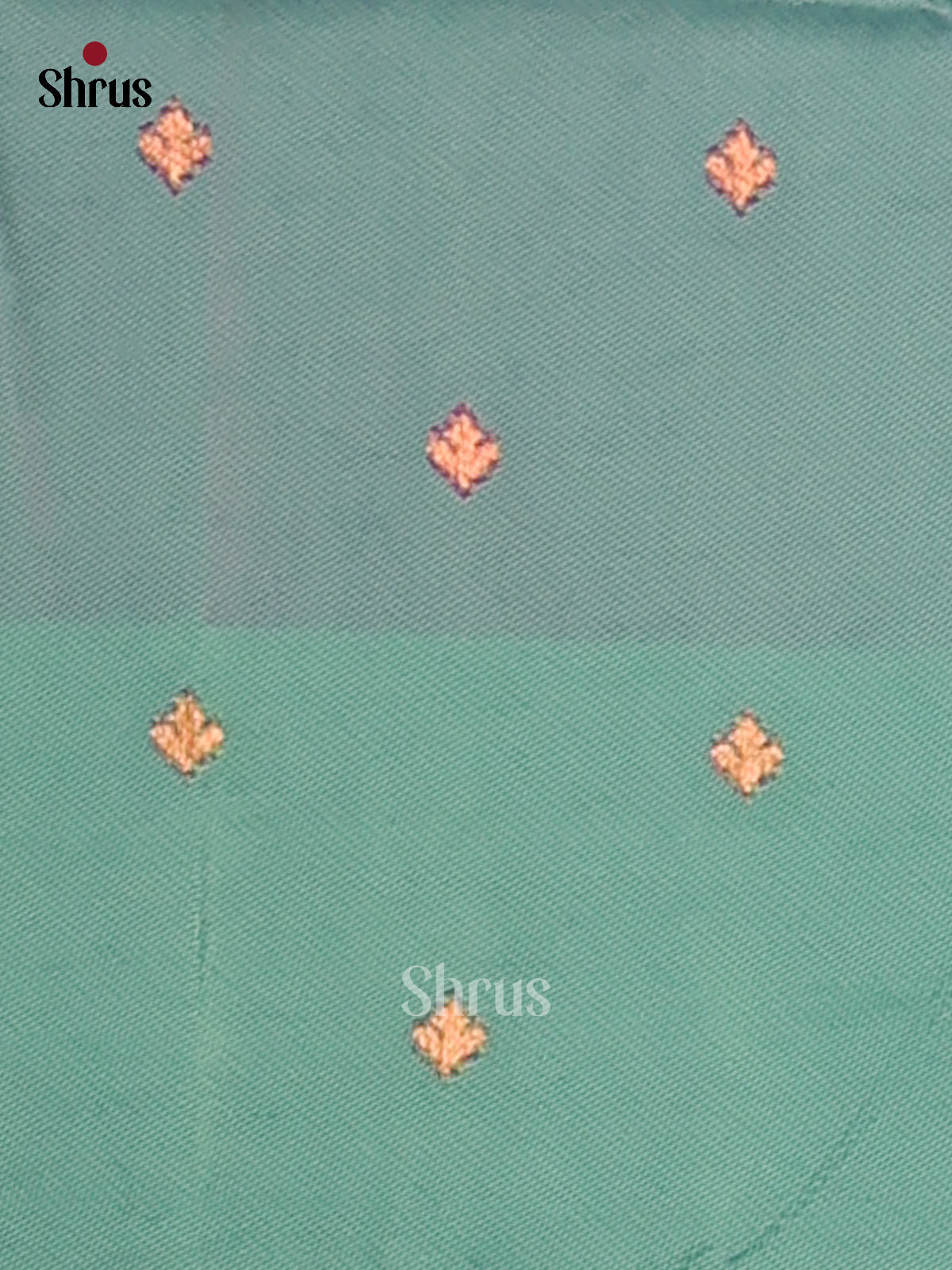 Purple & Green - Semi Softsilk Saree - Shop on Shrus.com