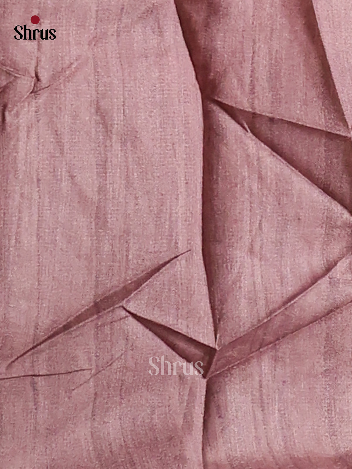 Lavender &  Cream - Printed Madhubani Saree - Shop on Shrus.com