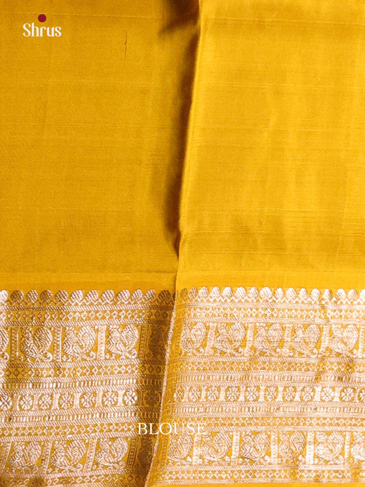 Classy Violet Venkatagiri silk Saree with zari floral motifs , contrast yellow brocade pallu - Shop on Shrus.com