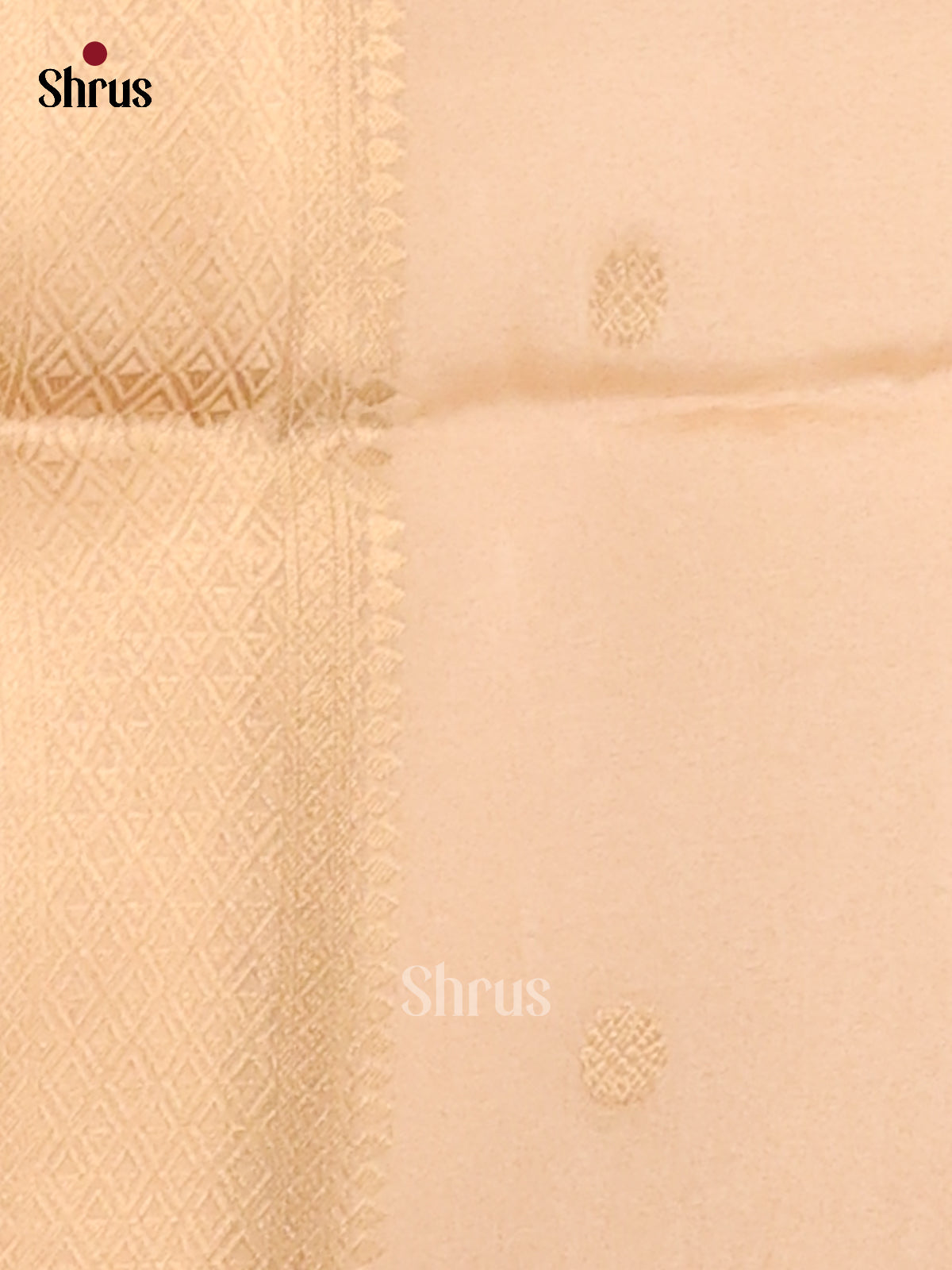 Elachi Green & Cream- Semi Tussar Saree - Shop on Shrus.com