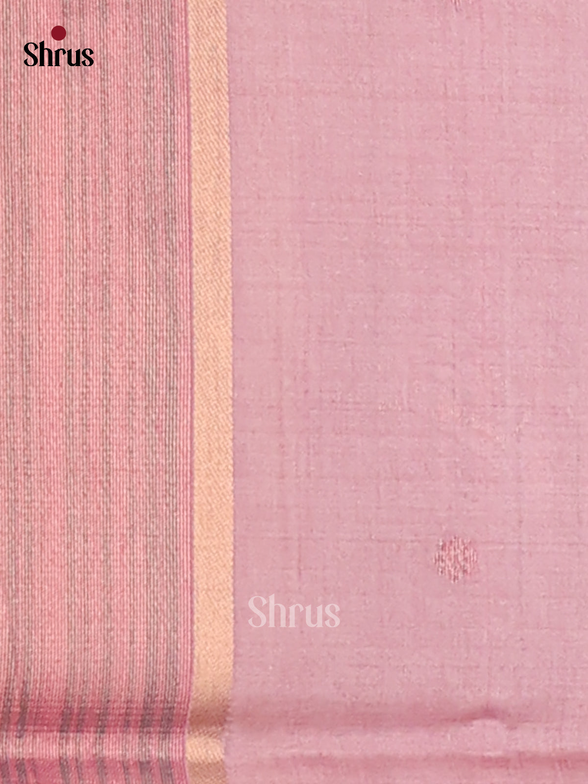 Lavender - Semi Tussar Saree - Shop on Shrus.com