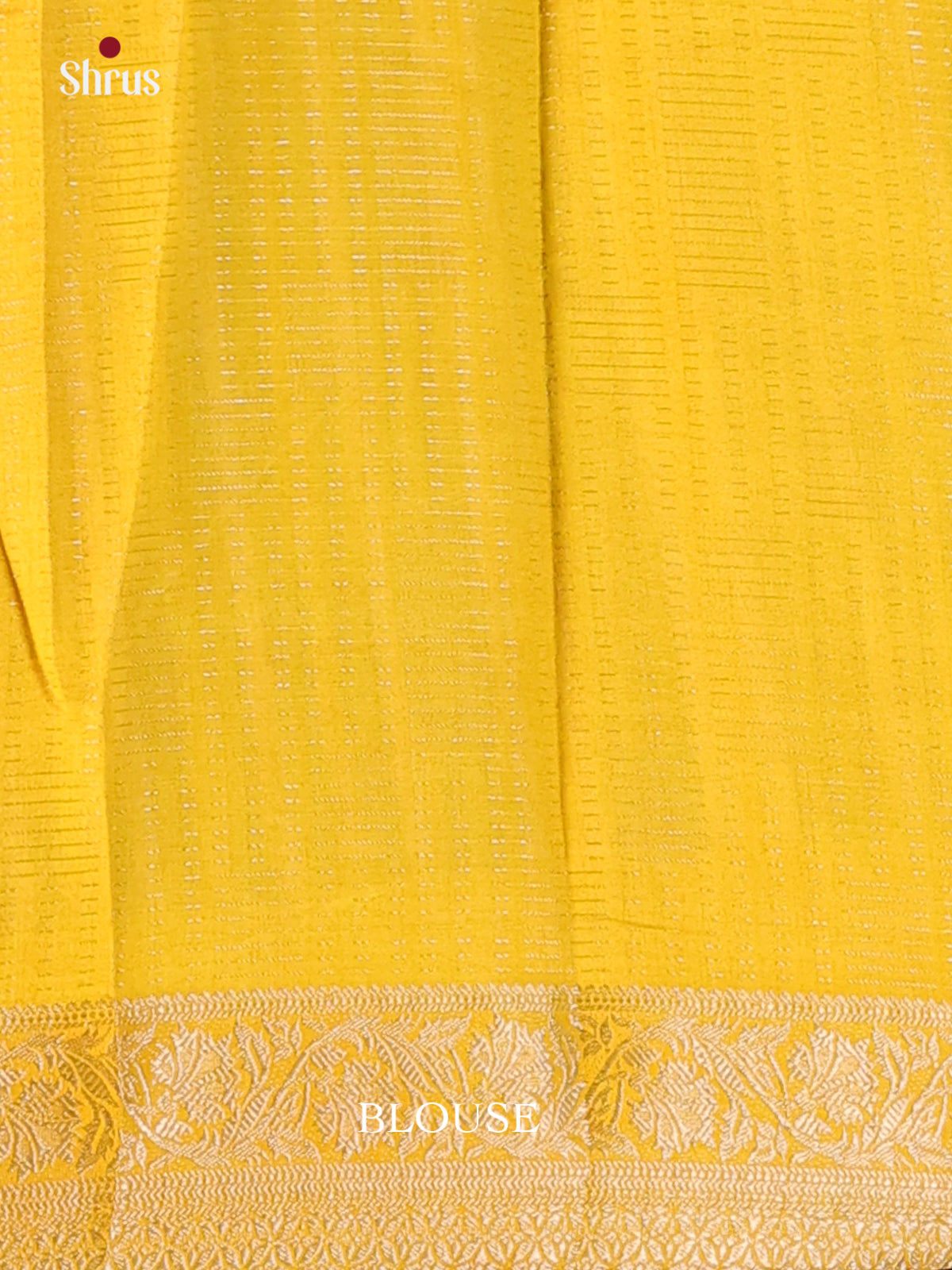 Violet & Yellow  - Semi Mysoresilk Saree - Shop on Shrus.com