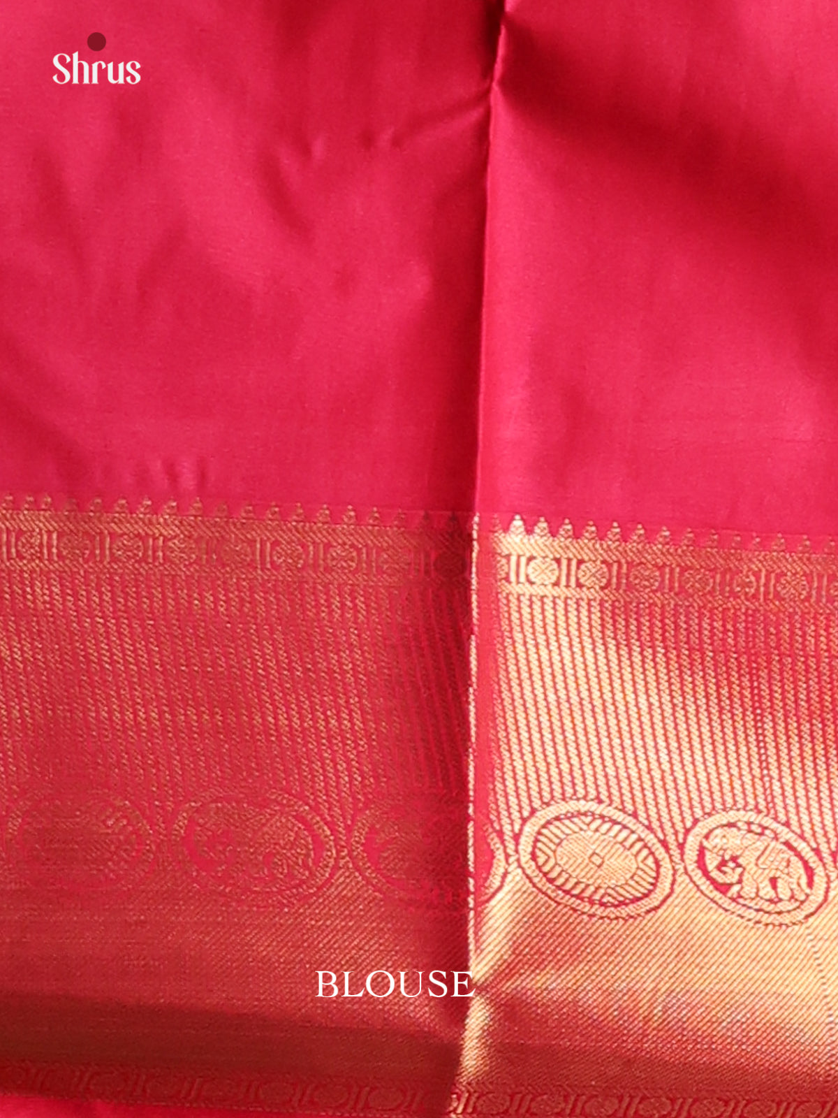 Green & Pink- Korvai Semi Kanchipuram Saree - Shop on Shrus.com