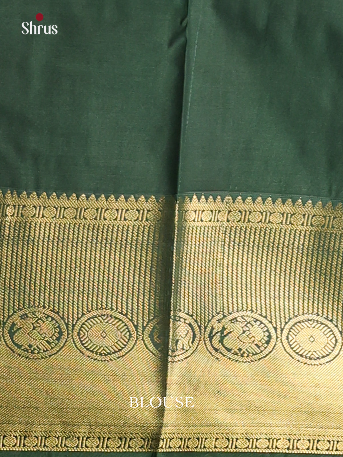Lavender & Green - Korvai Semi Kanchipuram Saree - Shop on Shrus.com