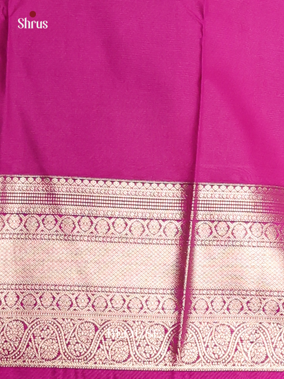 Red & Purple - Korvai Semi Kanchipuram Saree - Shop on Shrus.com