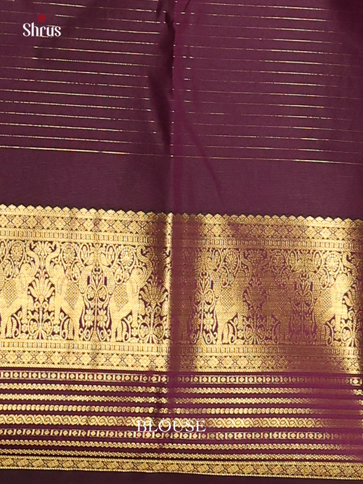 DFS06155 - Korvai Semi Kanchipuram Saree - Shop on Shrus.com
