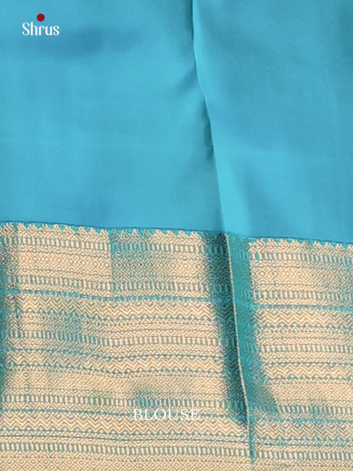 Violet & Teal - Kanchipuram-halfpure Saree - Shop on Shrus.com