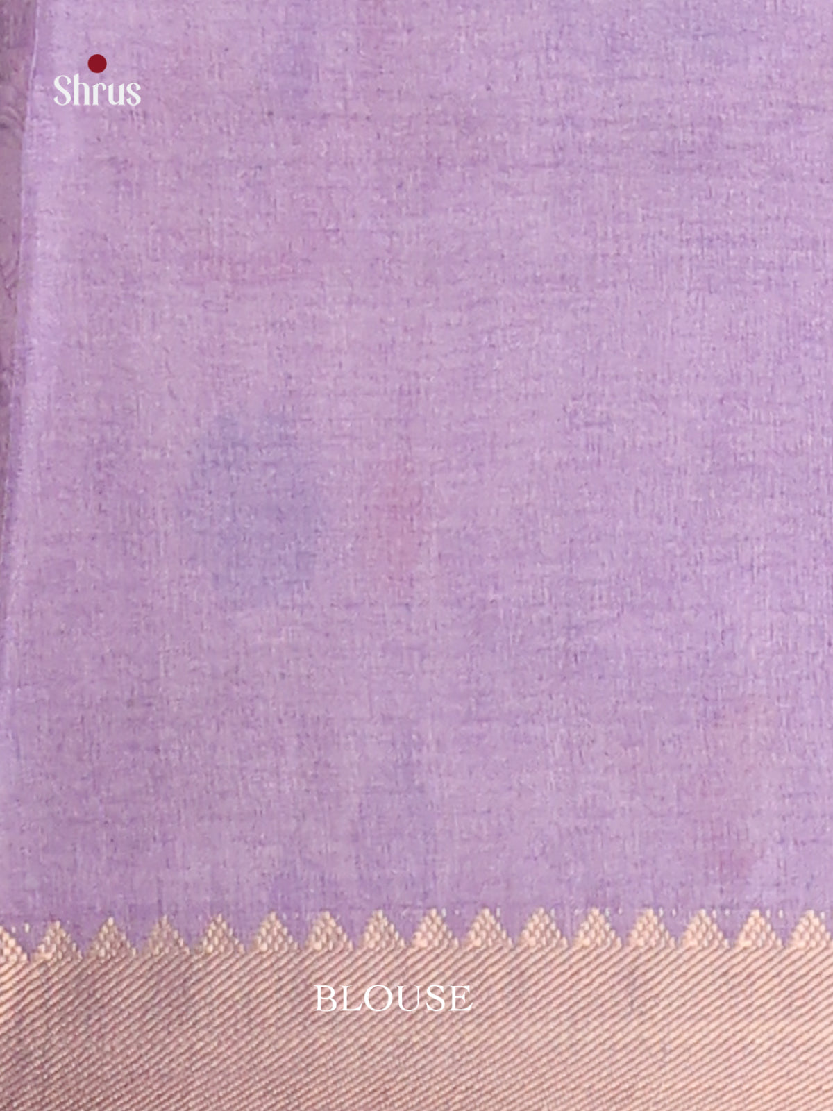 Lavender & Grey - Semi Dola silk Saree - Shop on Shrus.com