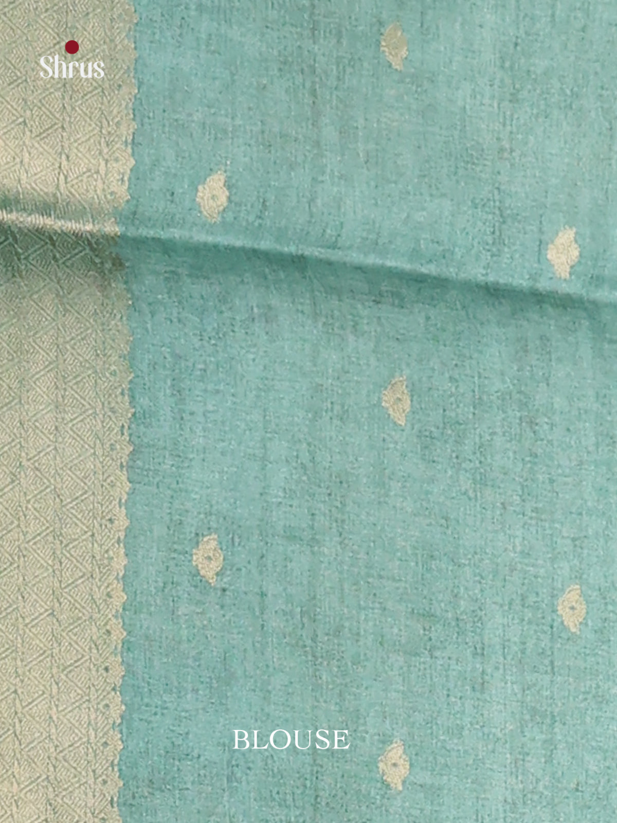 Lavender & Green- Semi Tussar Saree - Shop on Shrus.com