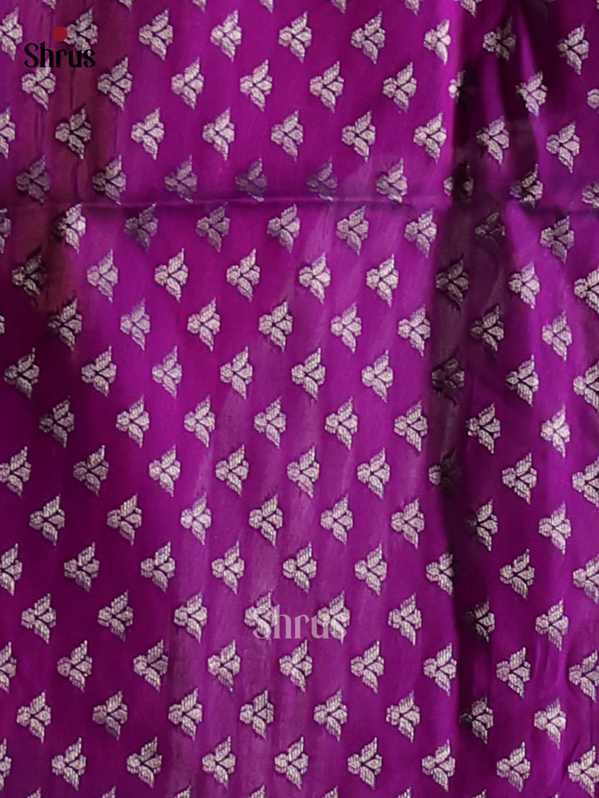 Purple - Semi Softsilk Saree - Shop on Shrus.com