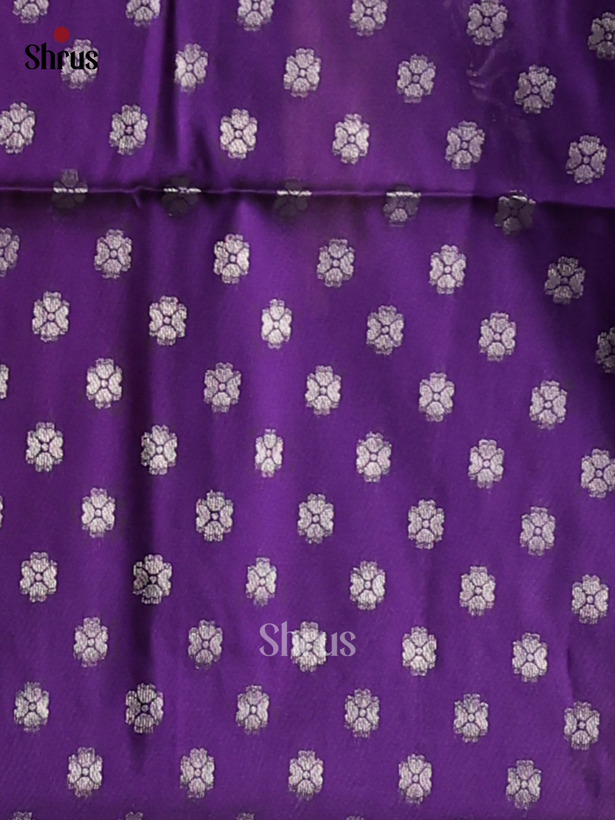 Violet- Semi Softsilk Saree - Shop on Shrus.com