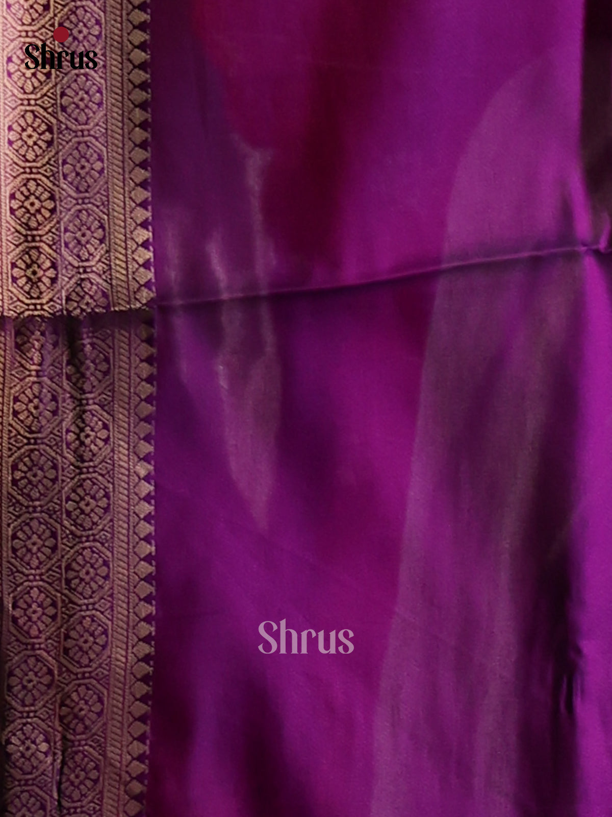 Violet - Semi Softsilk Saree - Shop on Shrus.com