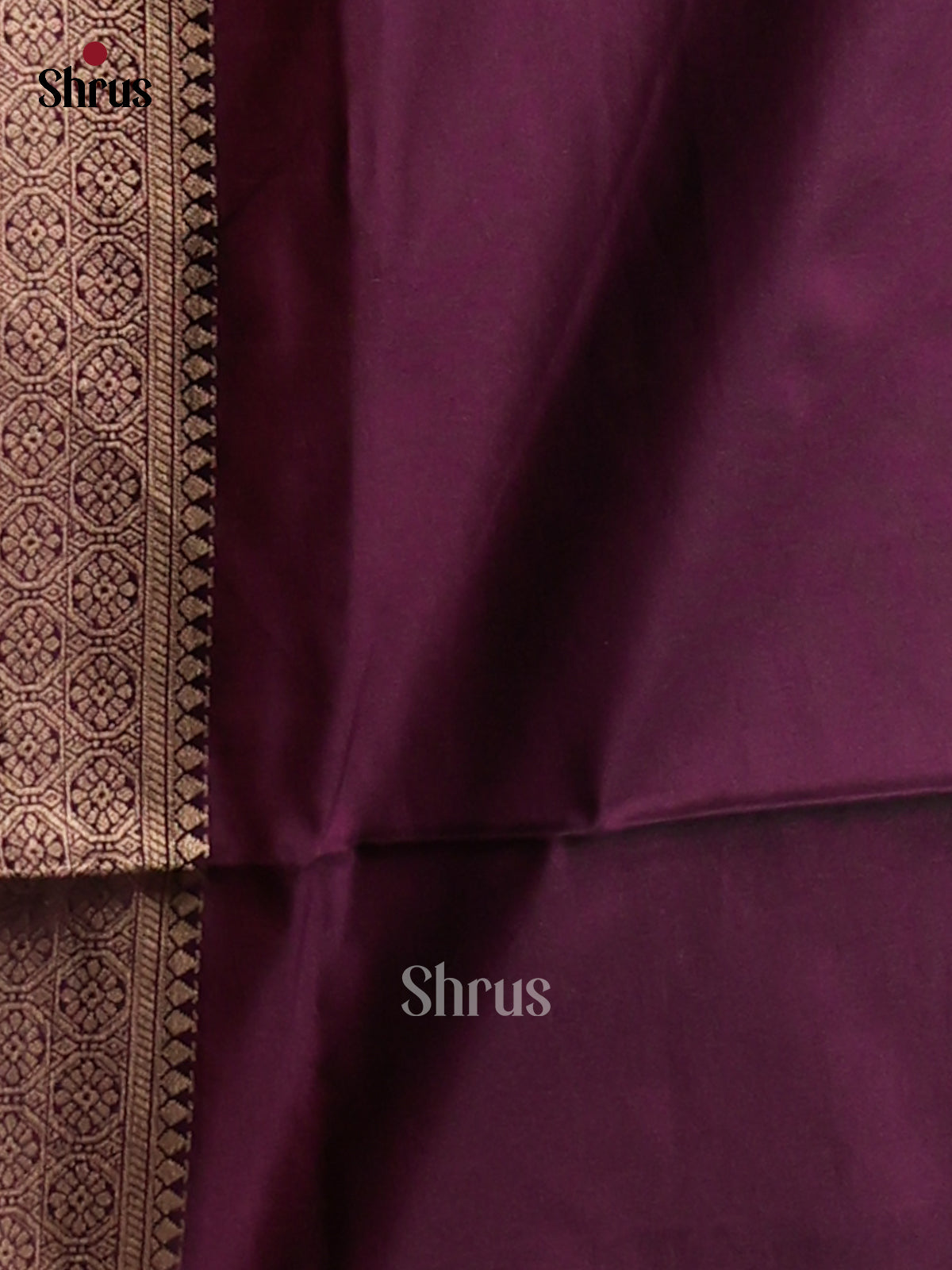 Jamun - Semi Softsilk Saree - Shop on Shrus.com