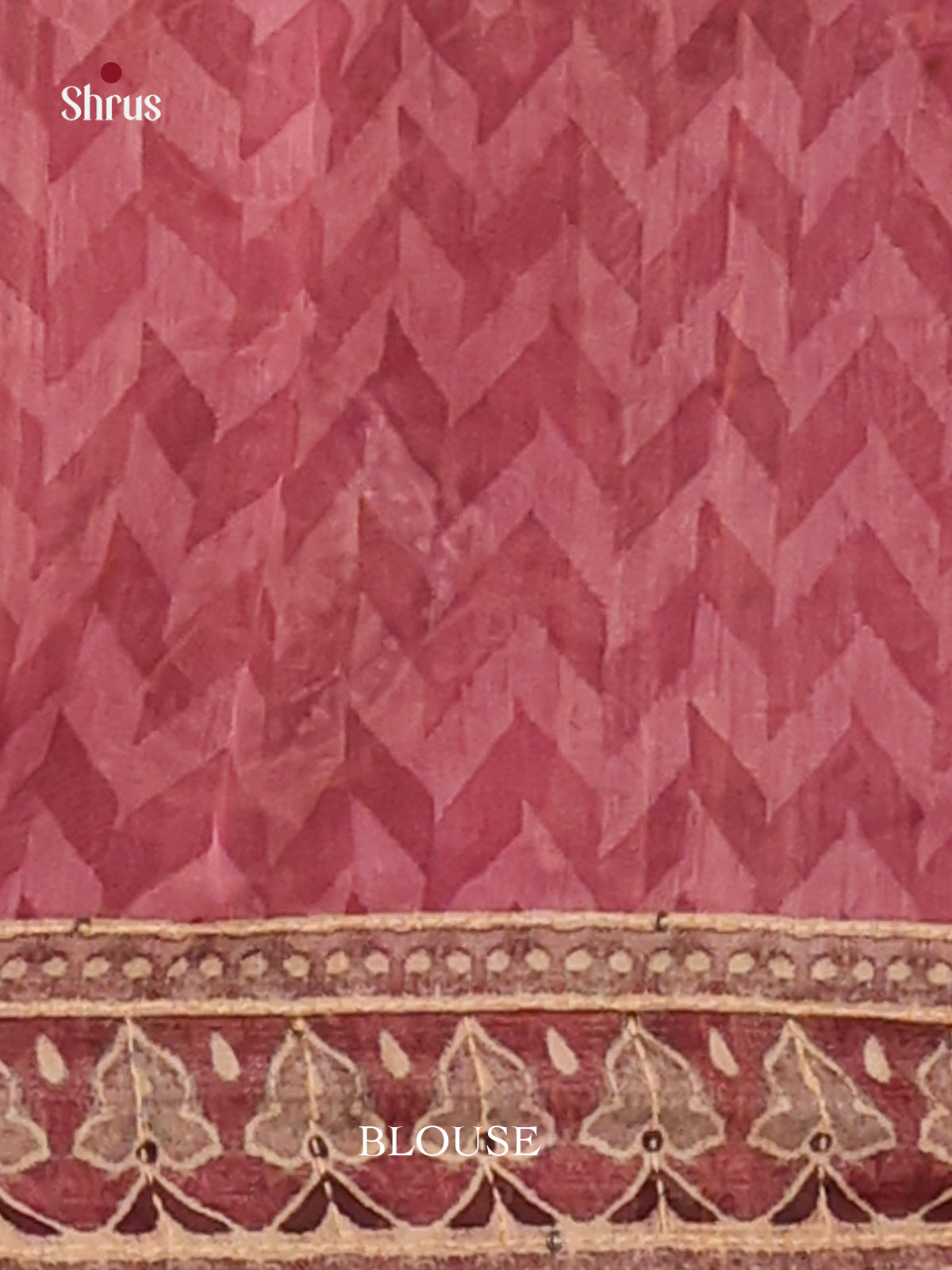 Brown & Maroon - Semi Kantha Saree