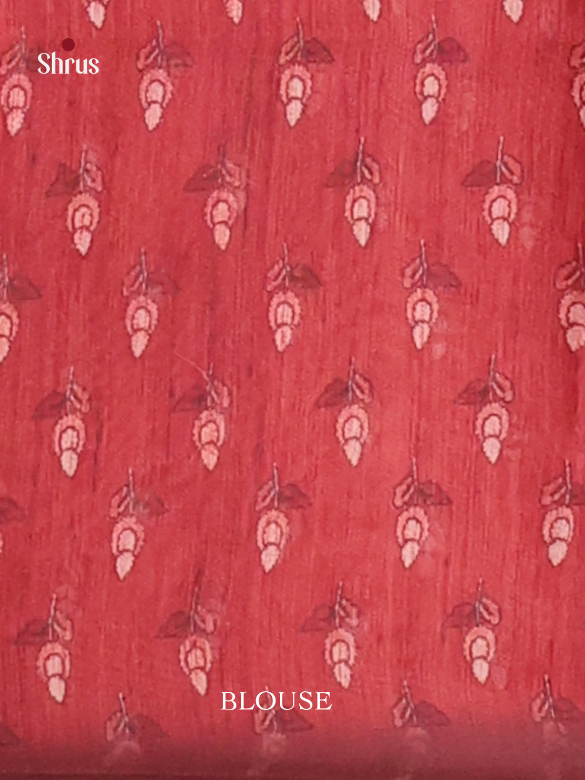 Maroon - Semi Kantha Saree - Shop on Shrus.com