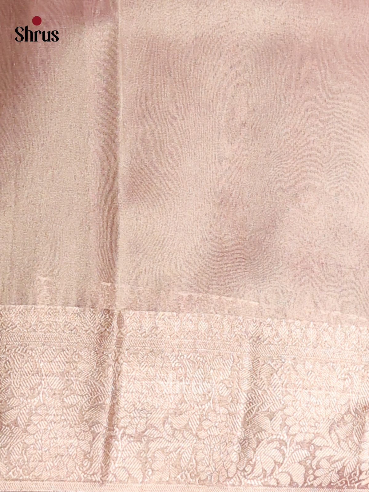 Lavender - Semi Tissue Saree - Shop on Shrus.com