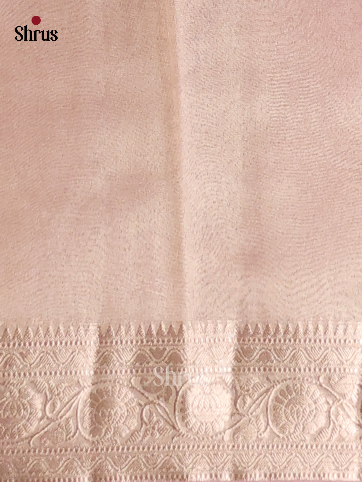 Mild Lavender - Semi Tissue Saree - Shop on Shrus.com