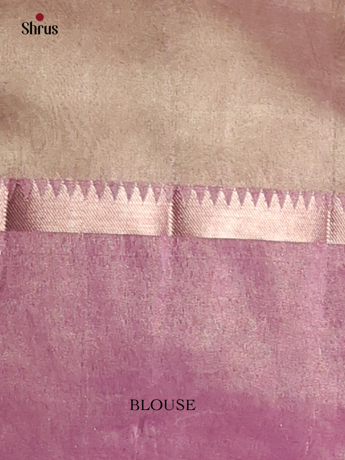 Lavender - Semi Tissue Saree - Shop on Shrus.com