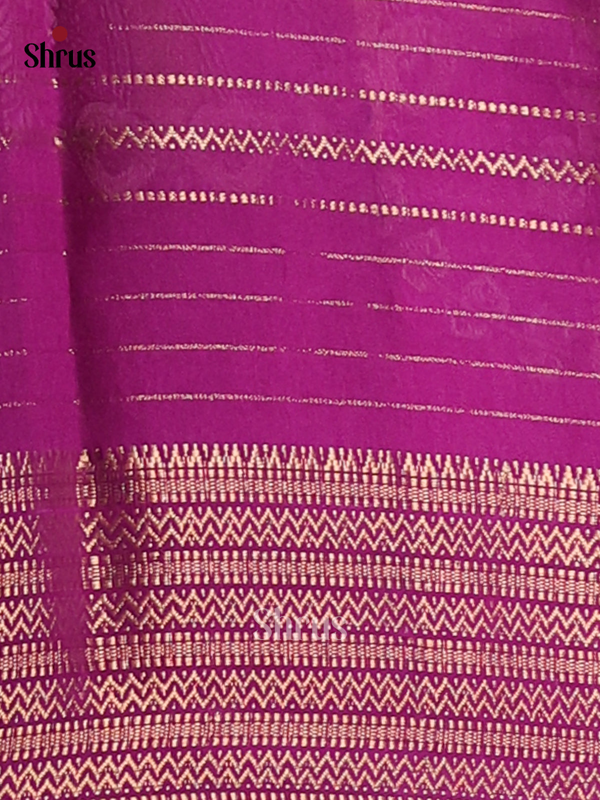 Purple - Semi Mysoresilk Saree - Shop on Shrus.com