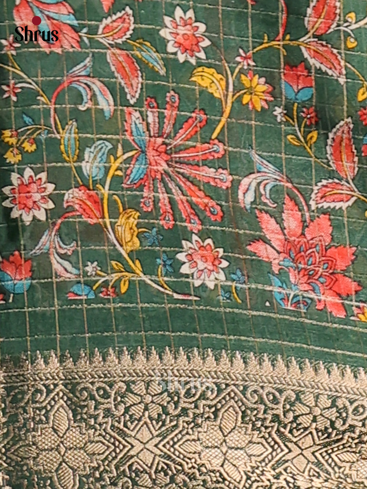 DFS09167 - Semi Dola silk Saree - Shop on Shrus.com
