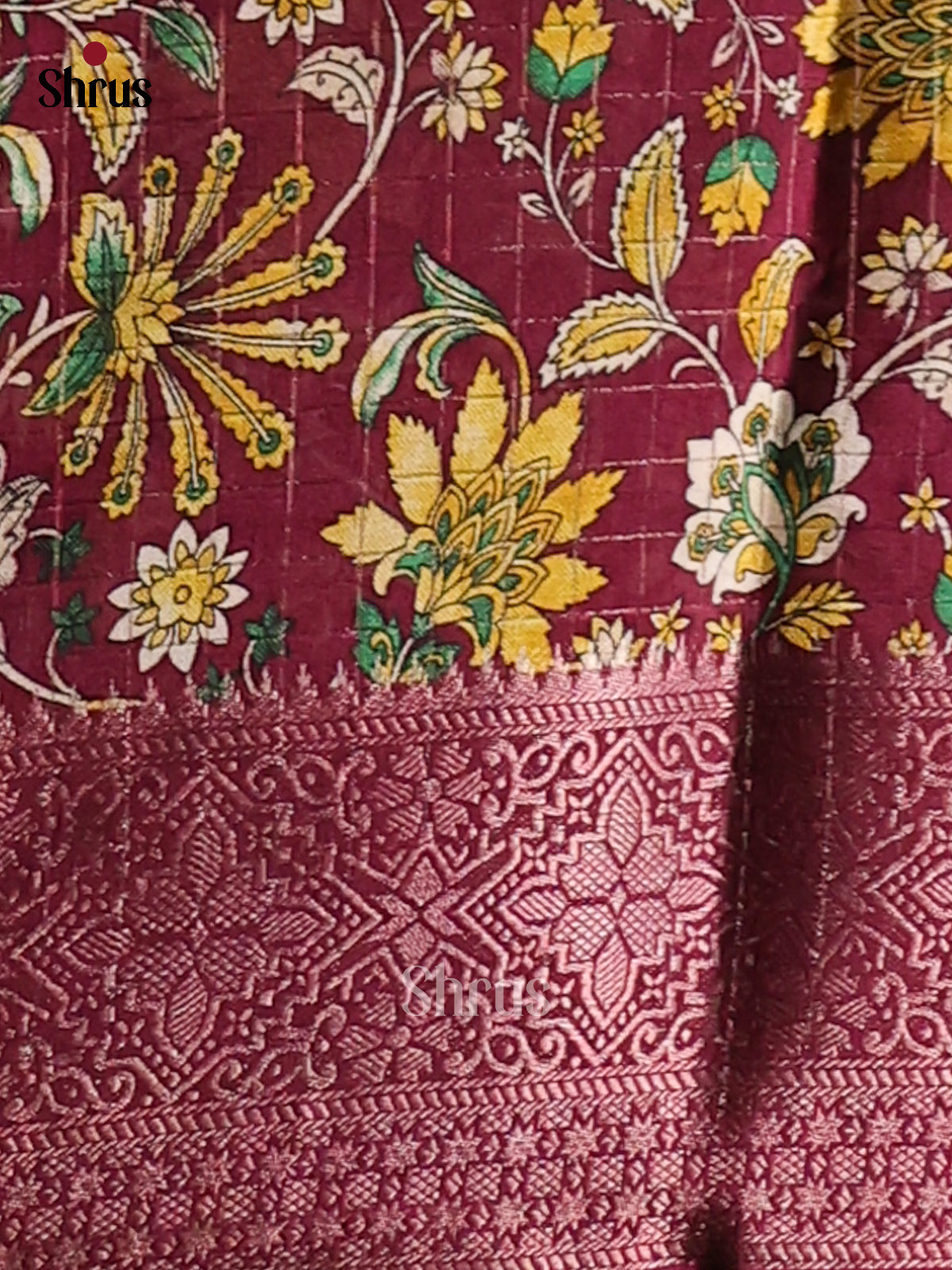 DFS09170 - Semi Dola silk Saree - Shop on Shrus.com