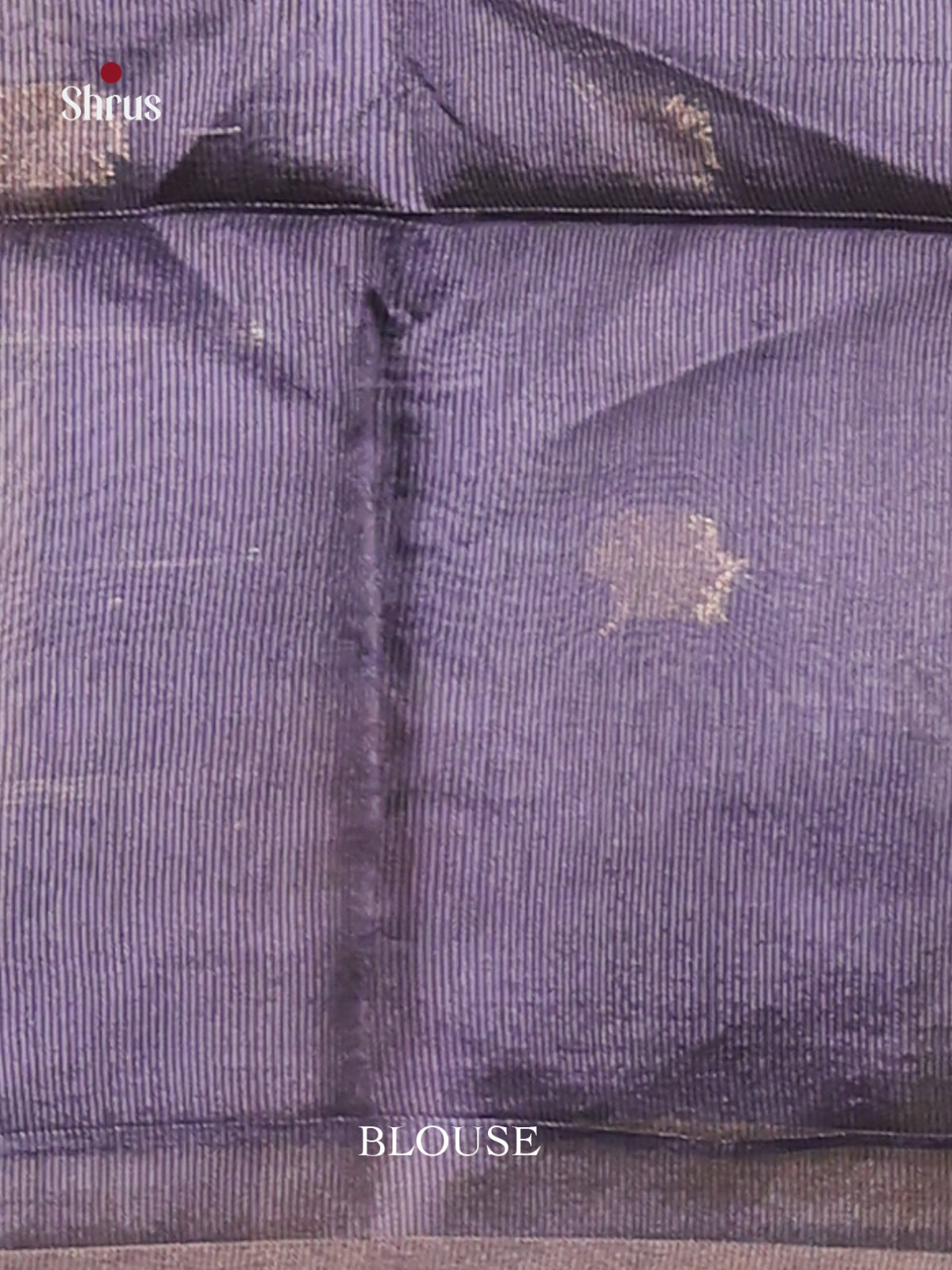 Cream & Blue - Champa semitussar Saree