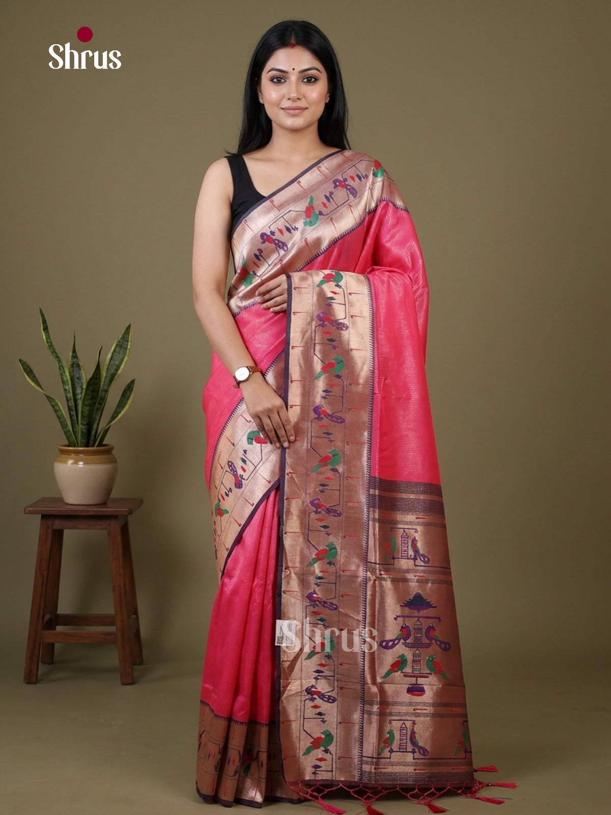 DFS10112 - Semi Paithani