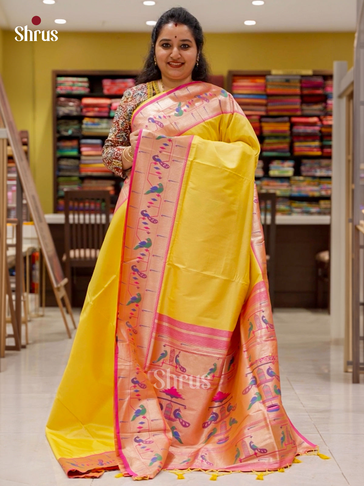 Semi Paithani Saree - DFS10113
