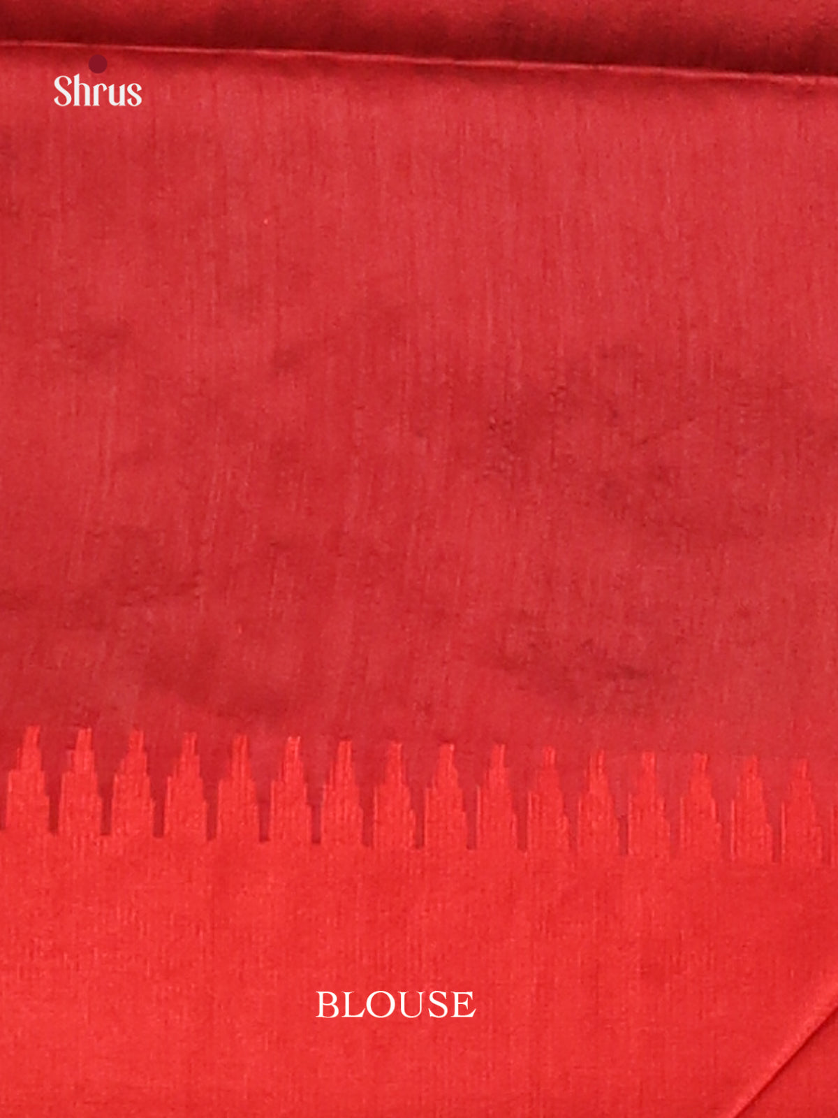 Black & Red - Champa semitussar Saree