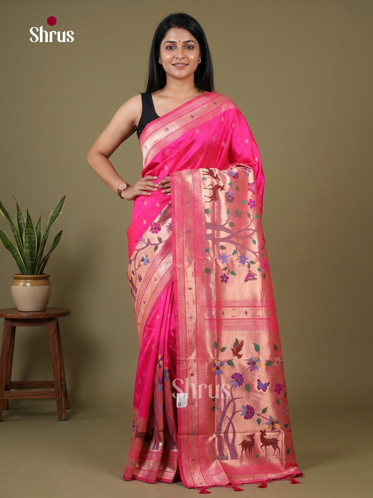 DFS10243 - Semi Paithani