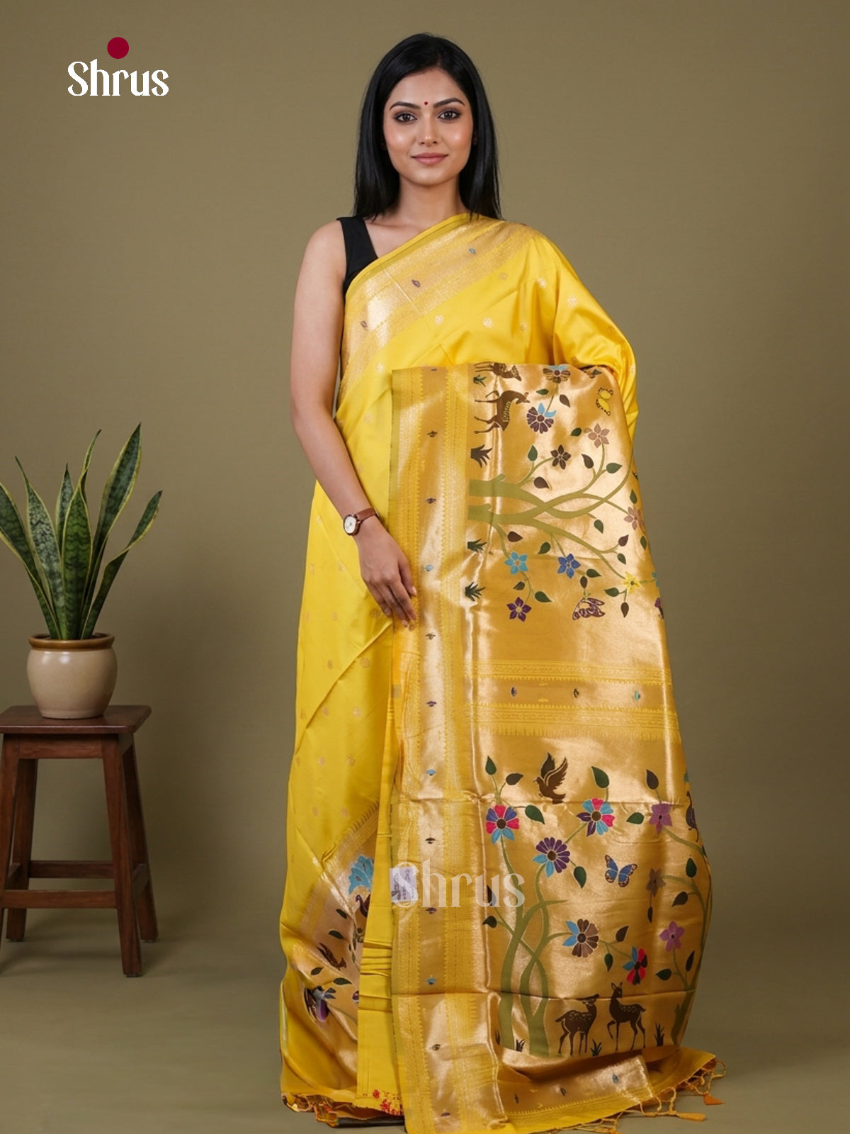 DFS10244 - Semi Paithani