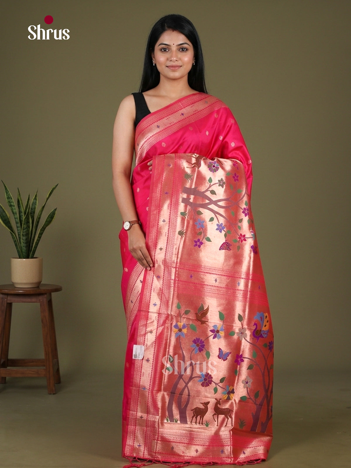 DFS10245  - Semi Paithani